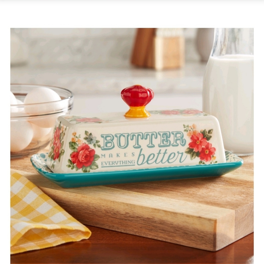 The Pioneer Woman Butter Dish